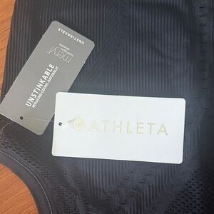 Athleta Black Oxygen Tank - NWT Size S